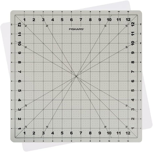 Fiskars Crafts Folding Cutting Mat, 24 x 36, Grey