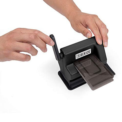 Sizzix Sidekick Starter Kit 664175 Manual Die Cutting and Embossing Machine, Black by Tim Holtz, One Size