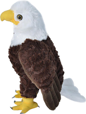 Wild Republic Bald Eagle Plush, Stuffed Animal, Plush Toy, Gifts for Kids, Cuddlekins 12 Inches