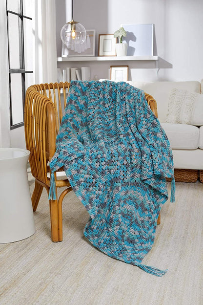 RED HEART Super Saver Yarn, Stripe-Fruity