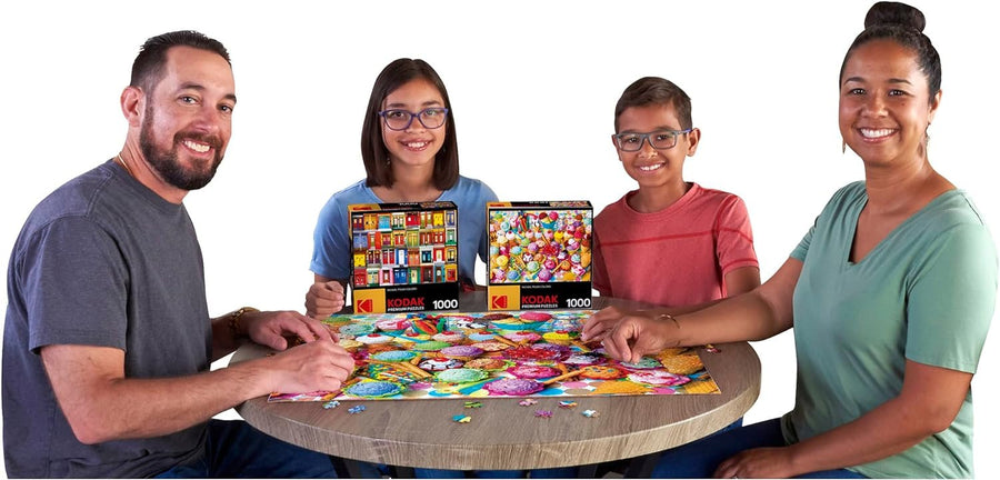 Kodak Premium Puzzles Variety of Colorful Ice Cream Jigsaw Puzzle