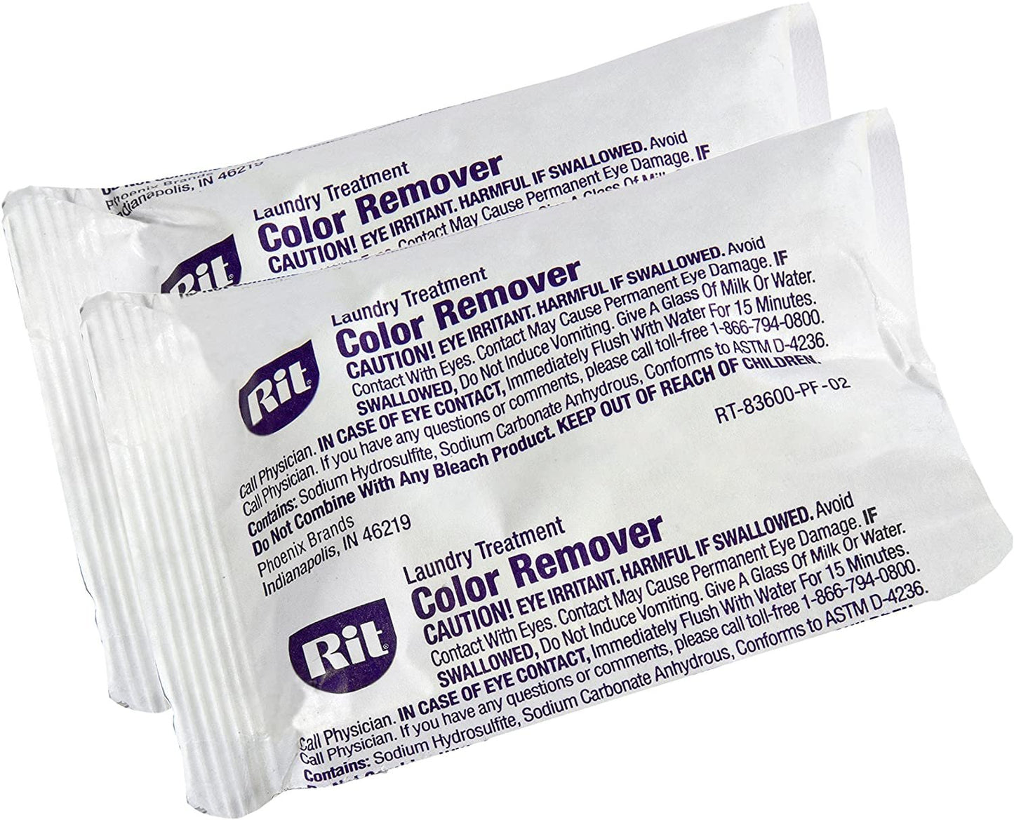Pack of 2 Rit Dye Laundry Treatment Color Remover