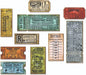 Sizzix, Multi Color, Thinlits Die Set , Ticket Booth by Tim Holtz, 6 Pack, One Size
