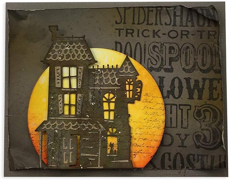 Tim Holtz - Sizzix SIZZIX THINLITS DIE HAUNTED