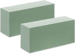 FloraCraft. Desert Foam Bricks Packaged, Green, 2 Per Package