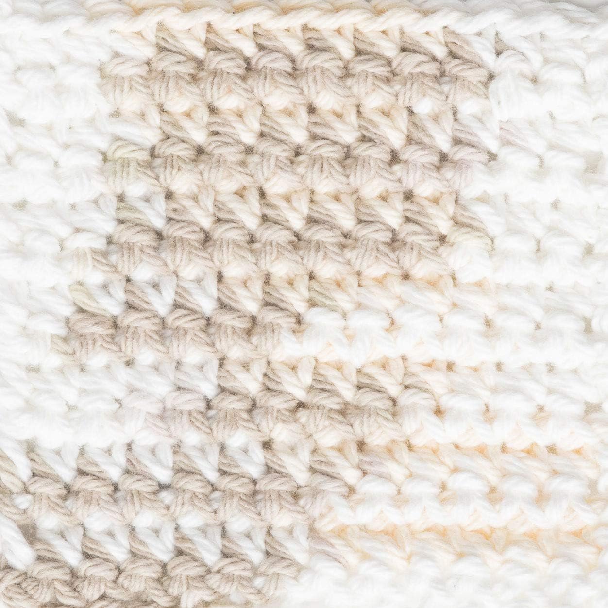 Bernat Handicrafter Cotton Yarn, Gauge 4 Medium Worsted, Queen Annes Lace