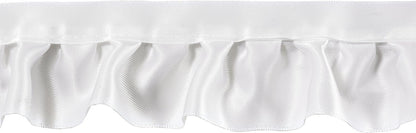 WRIGHTS Simplicity Ruffled Quilt Binding 1-7/8"X8yd, White