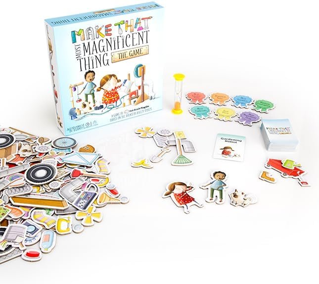 Fat Brain Toys Make That Most Magnificent Thing The Game - Make-and-Tell Game, Ages 7+