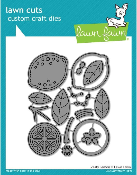 Lawn Fawn LF2879 Zesty Lemon Dies