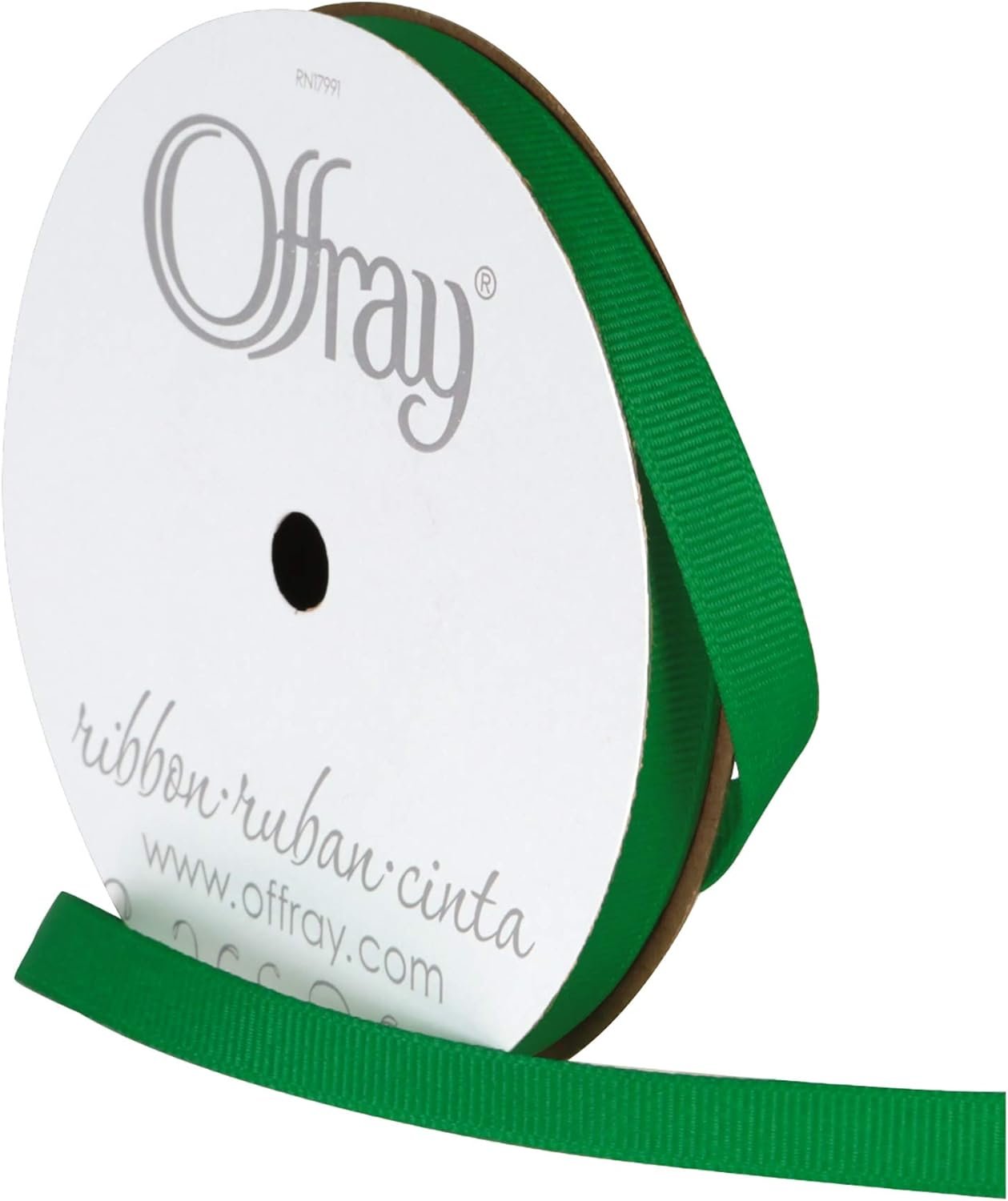 Berwick Offray 3/8" Grosgrain Ribbon, 20 Yards