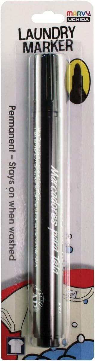 Uchida DecoFabric Laundry Fabric Marker-Black