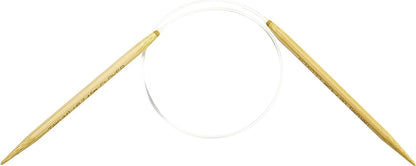 Clover Takumi Circular 16" Size 7 Bamboo Knitting Needle, Brown