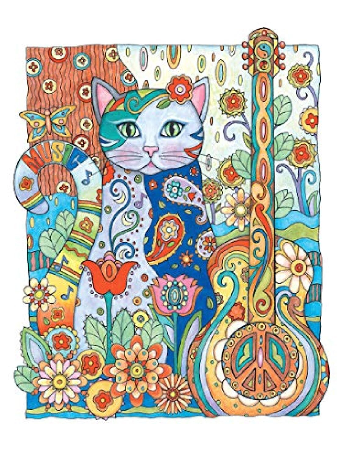 Creative Haven Creative Cats Coloring Book (Adult Coloring Books: Pets)