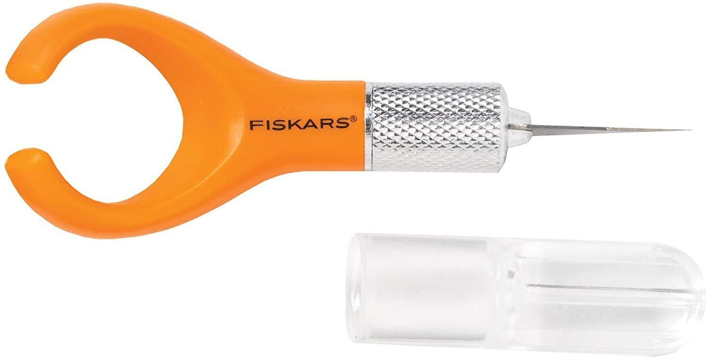 Fiskars Fingertip Precision/Detail Knife with Standard No. 11 Blades 5/Pkg
