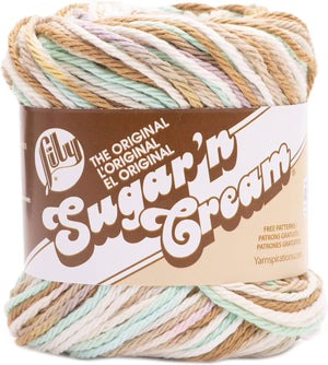 Lily Yarn SUGAR'N CR OMBR SURF Sand, Surf & Sand