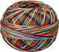 Handy Hands 210-Yard Lizbeth Cotton Thread, 25gm, Rainbow Splash,HH20184