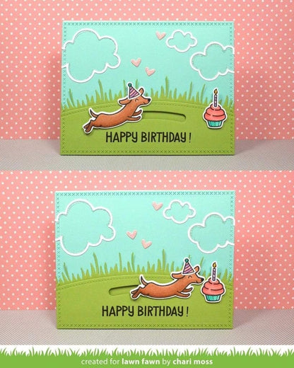 Lawn Fawn Dies LF1202 Slide On Over