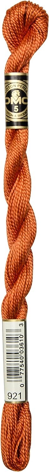 DMC 115 5-921 Pearl Cotton Thread, Copper, Size 5