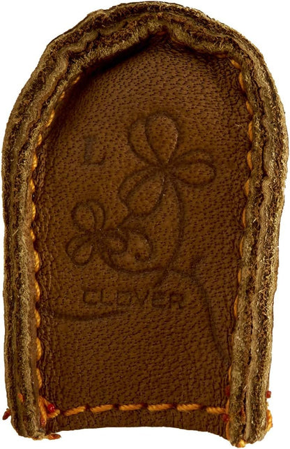 Clover Natural Fit Leather Thimble Large