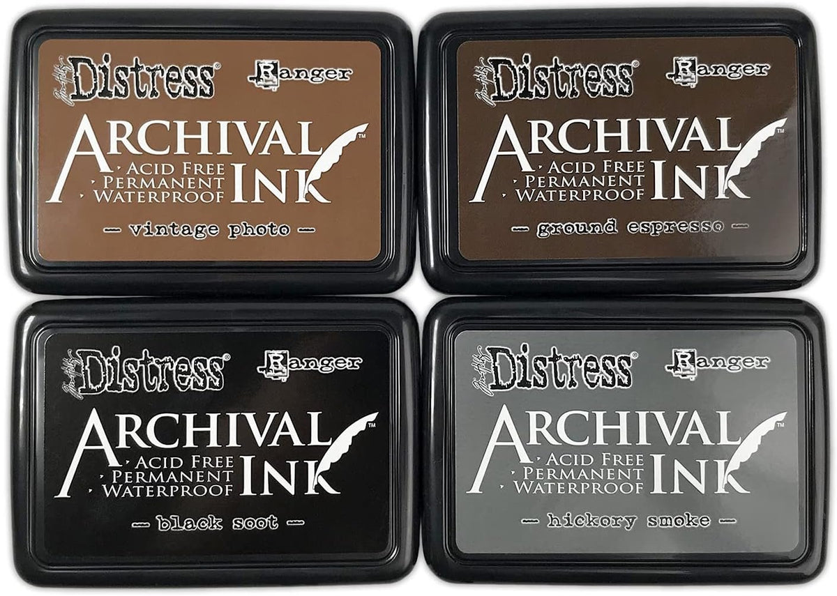 Tim Holtz - Ranger Basics ARCHIVAL Ink KIT
