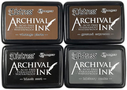 Tim Holtz - Ranger Basics ARCHIVAL Ink KIT