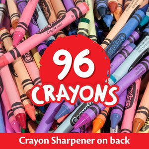 Binney & Smith 809301918874 Crayola(R) Standard Crayon Set, Big Box of 96 Toy