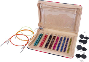 Knitter's Pride Zing Deluxe Interchangeable Needles Set, Multi