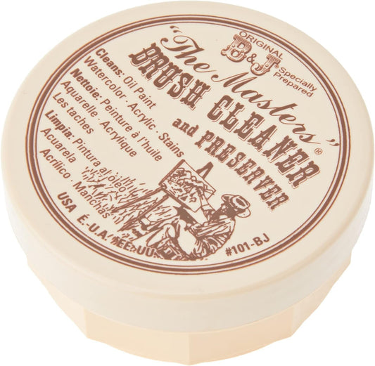 General Pencil Company The Masters Brush Cleaner & Preserver 2.5 0z.