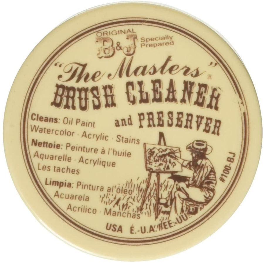 General Pencil Company Inc., The Masters Brush Cleaner & Preserver 1 Oz.