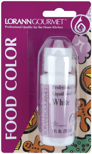 LorAnn Oils Liquid Food Color, 1 oz, White