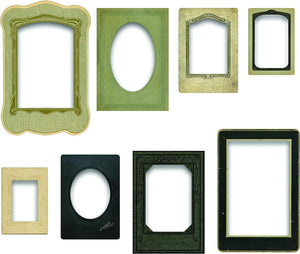 Advantus Idea-Ology Baseboard Frames (8 Per Pack), Multicolor