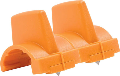 Fiskars 177500-1001 Fiskars Reinforced Trimmer Blades (2 Pack), Packaging May Vary , Orange