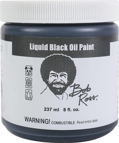 Bob Ross Liquid Black 237ml-Black