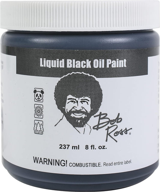 Bob Ross Liquid Black 237ml-Black