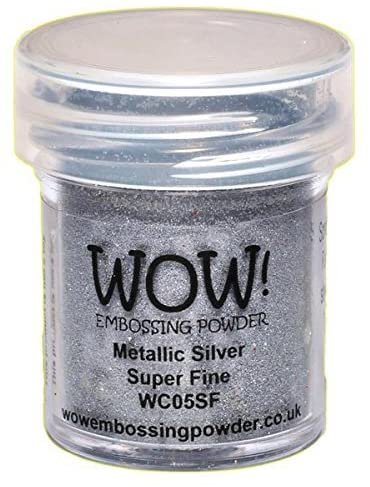 Wow! Embossing Powder Metallic Bundle: Gold, Silver, Platinum and Copper, 15ml (1) (1, Brown)