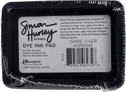 Simon Hurley Game Over SIMN Hurley Ink Pads, 6.99 x 9.53 cm