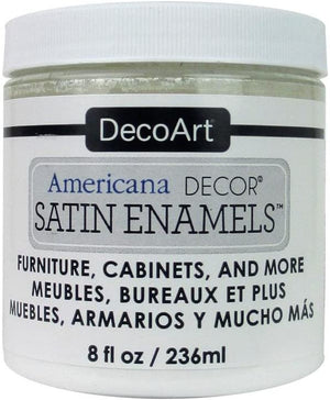 DecoArt Americana Decor Satin Enamels Acrylic Paint, Grey Taupe, ADSA19, 8 fl oz, Jar