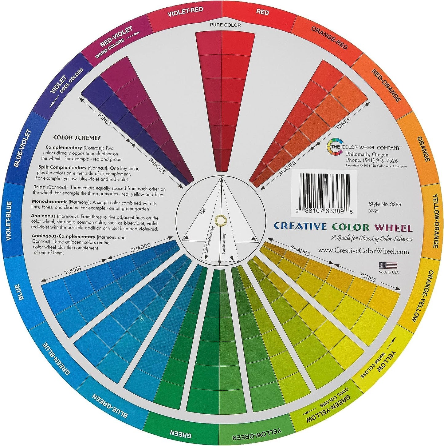 Cox 3389 Creative Color Wheel-