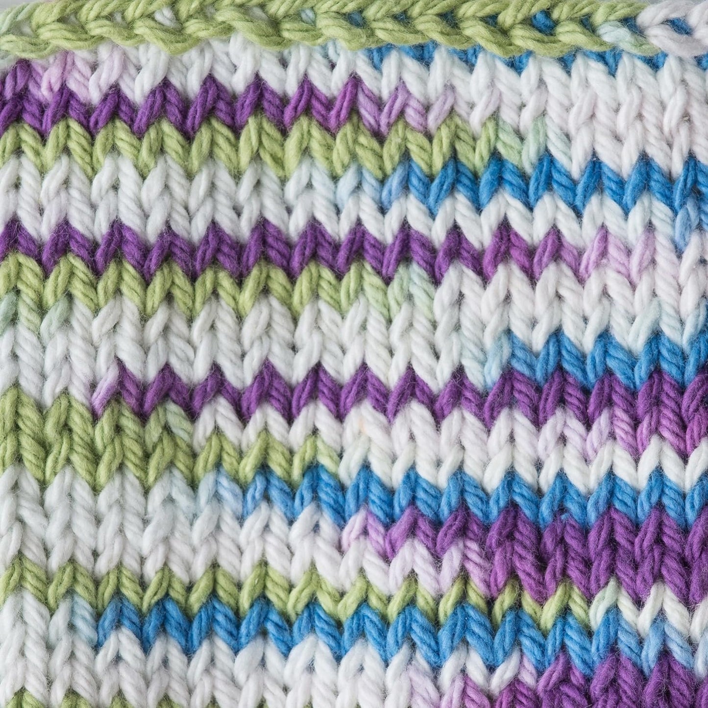 Lily Sugar 'N Cream The Original Ombre Yarn, 2oz, Gauge 4 Medium, 100% Cotton, Fruit Punch - Machine Wash & Dry