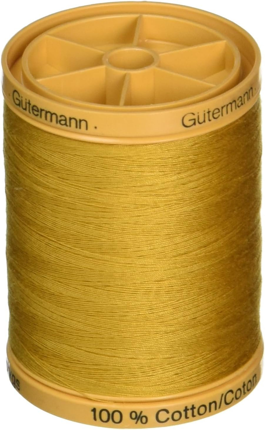 Gutermann Natural Cotton Thread Solids 876 Yds: Gold