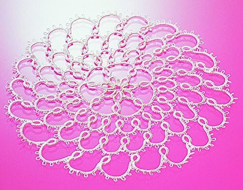 Clover Tatting Shuttles Arts Supplies, 6" Height x 3" Length x 0.5" Width, Pink, Blue