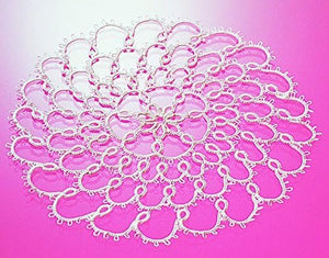 Clover Tatting Shuttles Arts Supplies, 6" Height x 3" Length x 0.5" Width, Pink, Blue