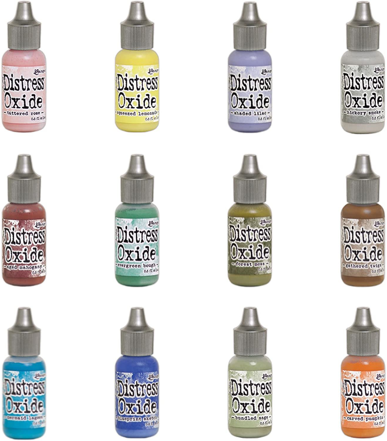 Ranger Tim Holtz Distress Oxide Reinker Set Of 12 - Winter 2018