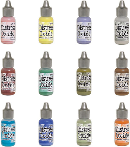 Ranger Tim Holtz Distress Oxide Reinker Set Of 12 - Winter 2018