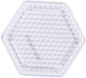 Perler Beads Basic Shapes Clear Pegboard Set, 5 pcs