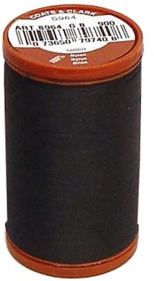 Coats & Clark Extra Strong & Upholstery Thread 150 YD Black