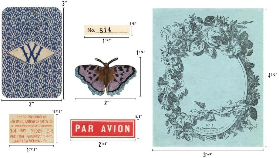 Tim Holtz Idea-Ology 2023 Palette Ephemera Pack & Organic Layers - 2 Item Bundle