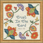Design Works Crafts Inc. Trust, X 10' Counted Cross Stitch Kit, 10" by 10", Multicolor