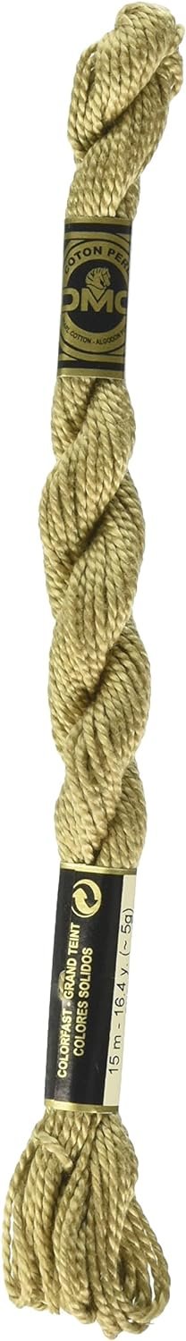 DMC 115 3-612 Pearl Cotton Thread, Light Drab Brown