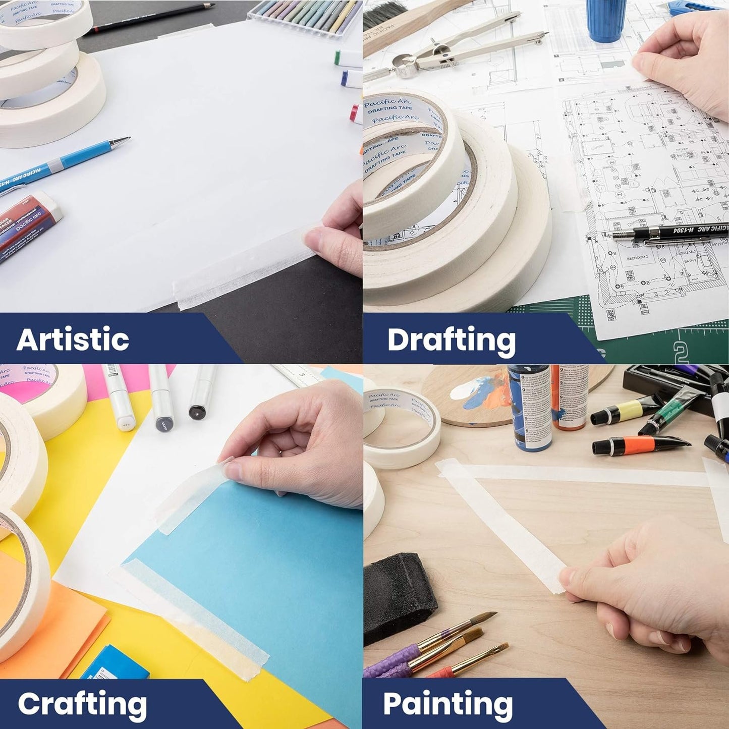 Pacific Arc Drafting Tape 3/4 in. Parent roll…